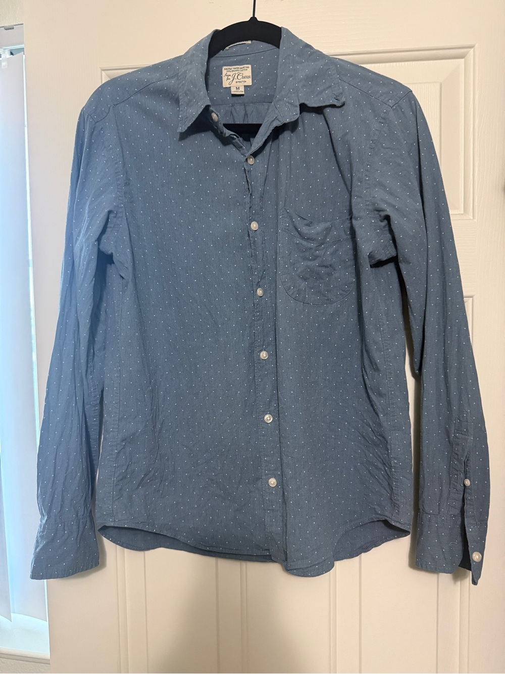 Sewn for J Crew Slim Secret Wash Cotton Poplin Shirt